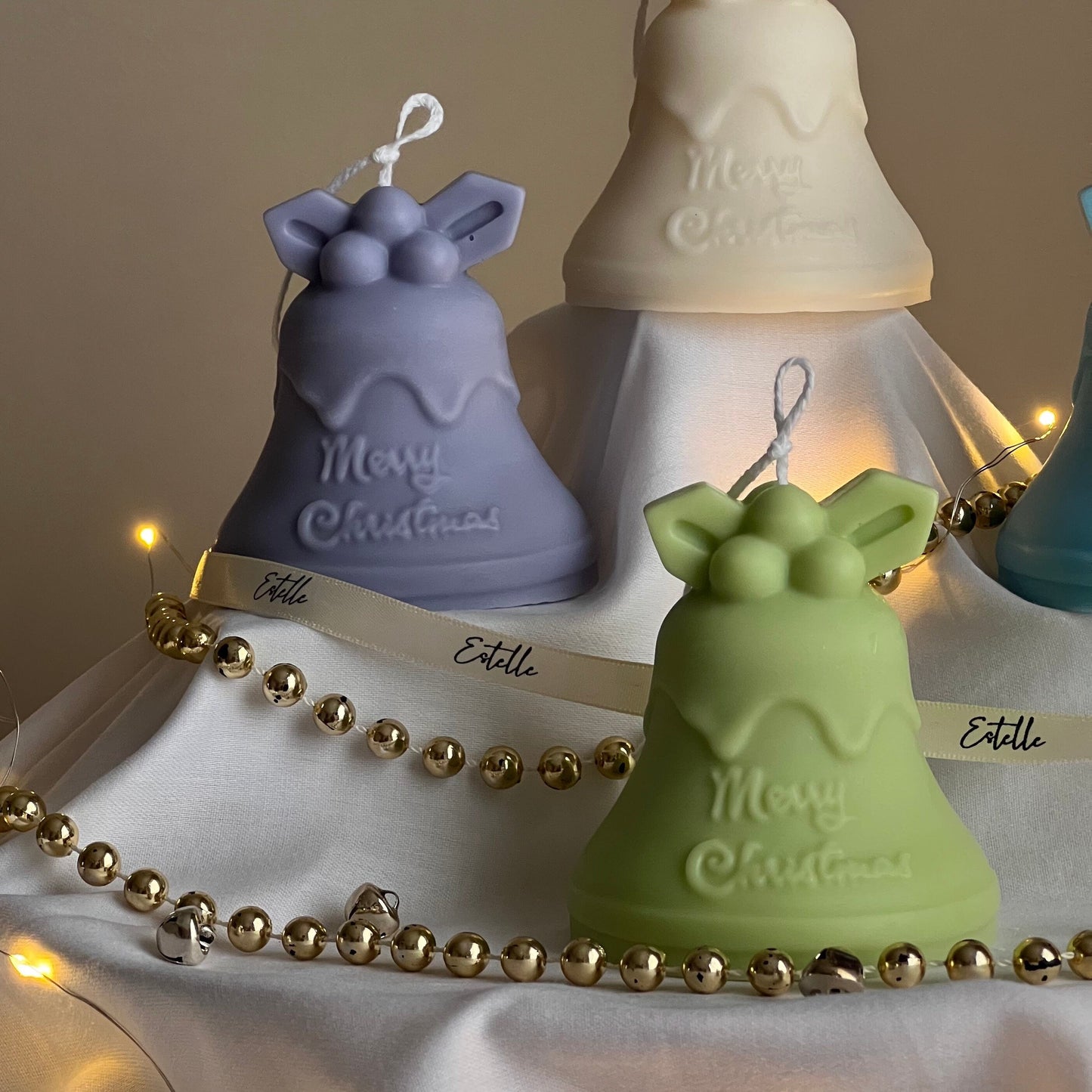 Christmas Bell Candle