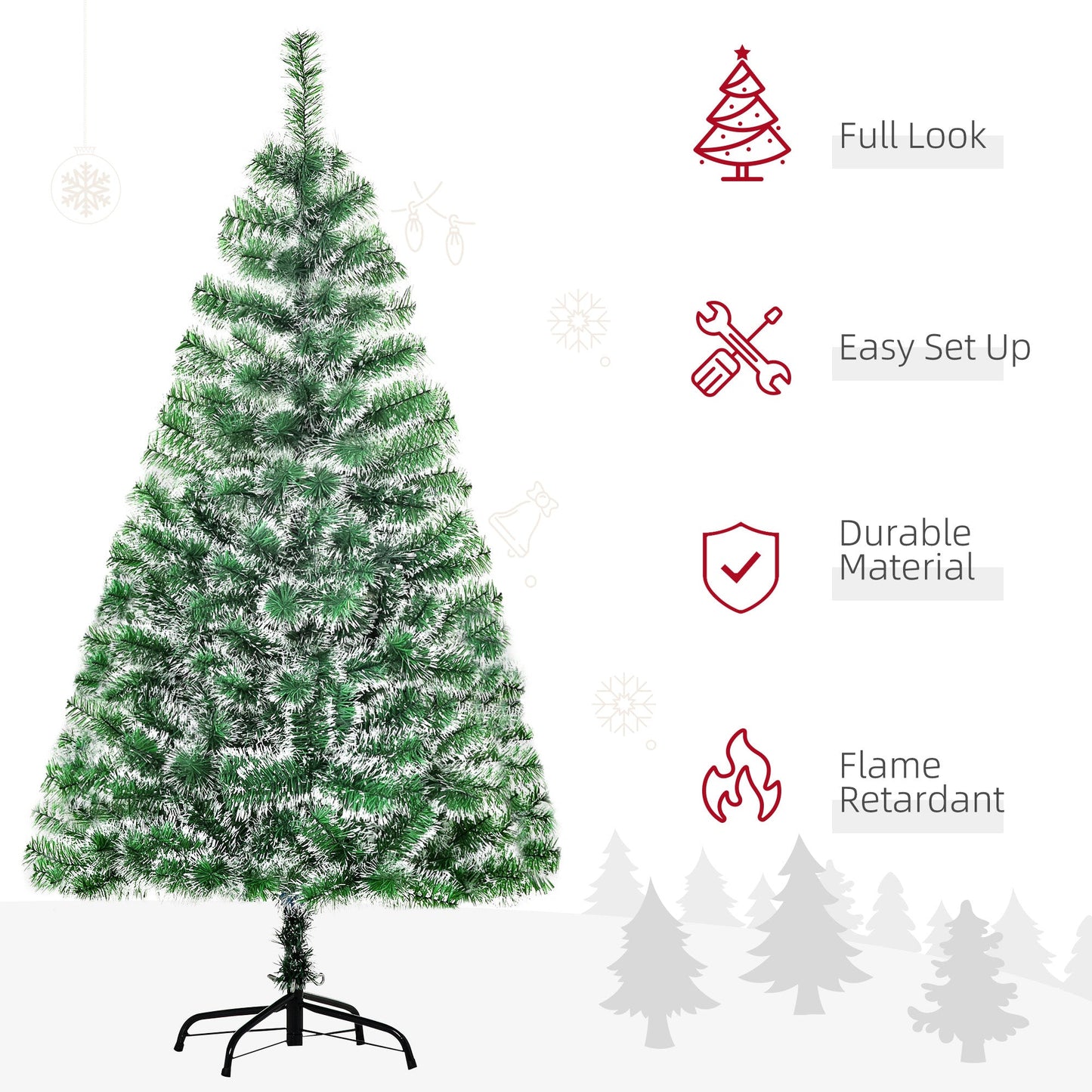 Artificial Christmas Tree, 1.5M-Green