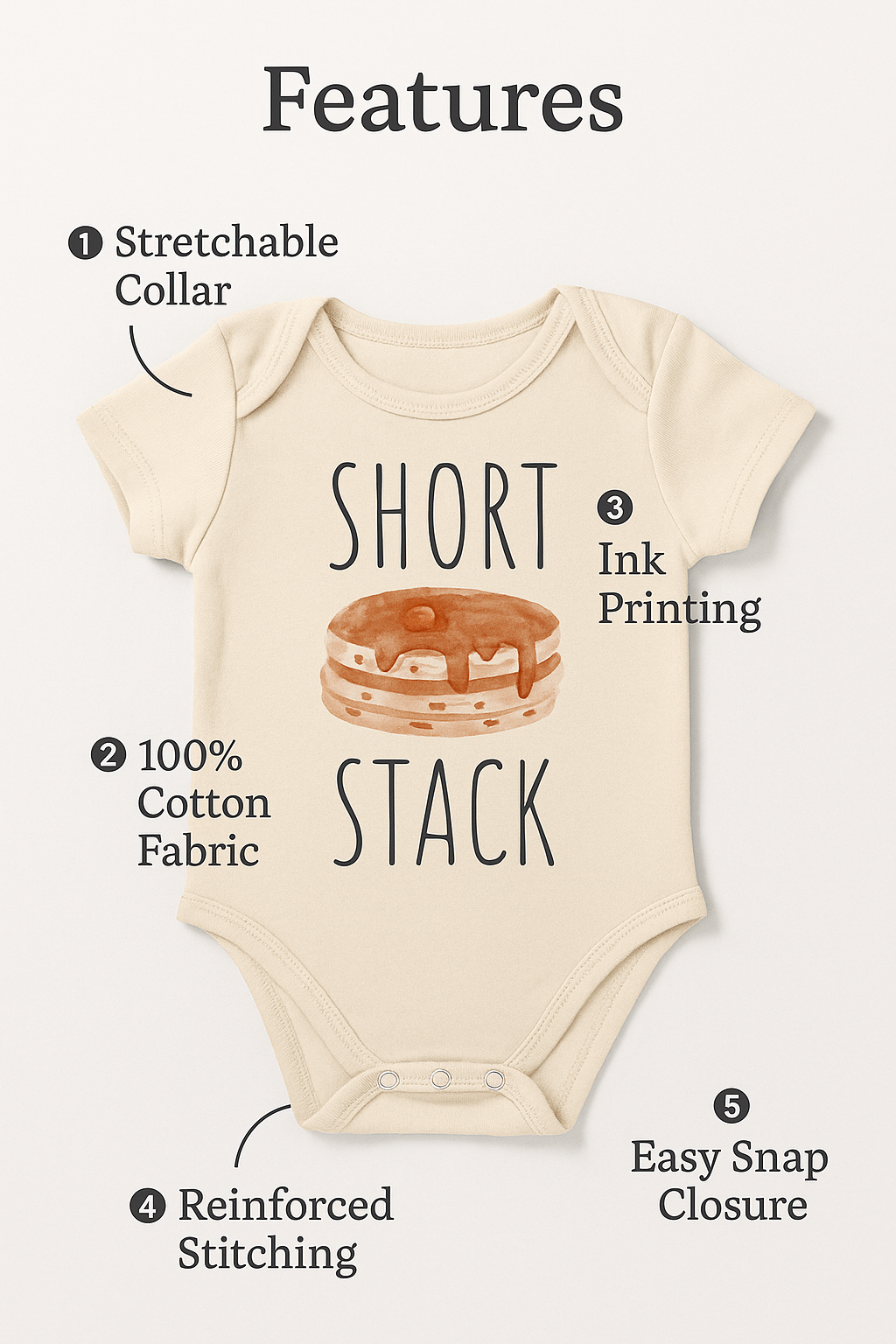 My 1st Christmas - Baby Boy Girl Clothes Infant Bodysuit Funny Cute-2